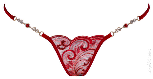 RED LOVE - luxus mini G-strings - Image 3