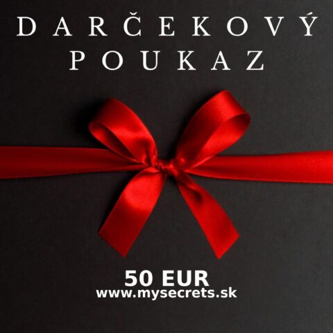 Darčekový poukaz v hodnote 50 eur