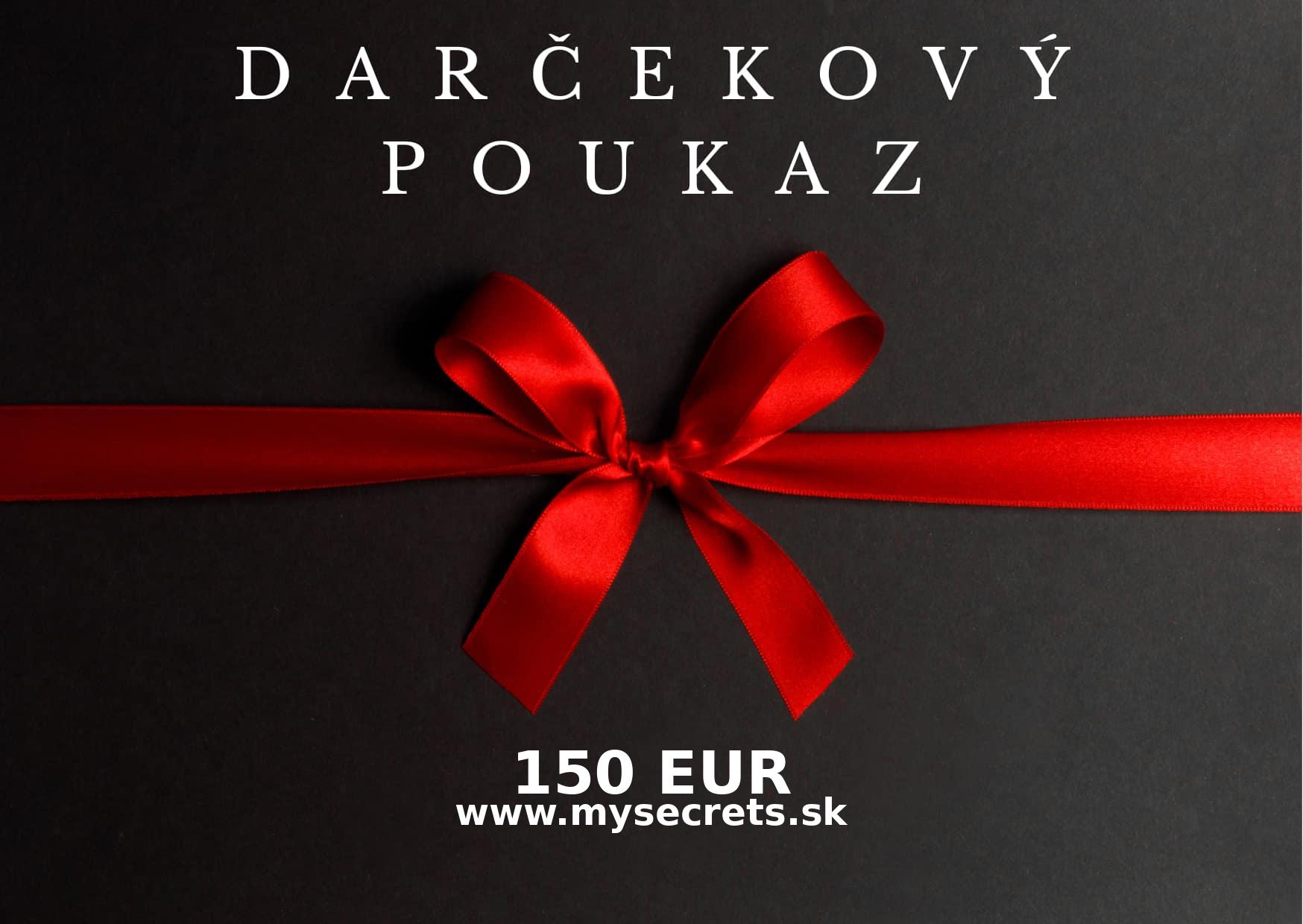 Darčekový poukaz v hodnote 150 eur