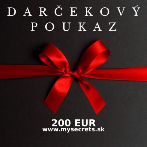 Darčekový poukaz v hodnote 200 eur
